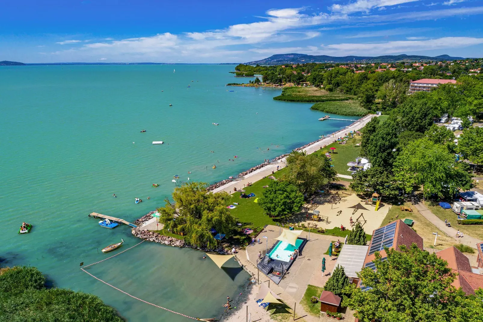 Balatontourist Campingplatz Napfény