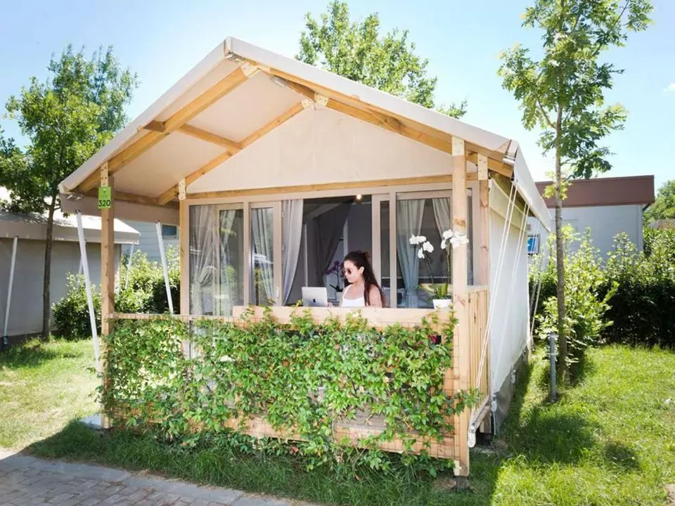 Hu Florenz Camping in der Stadt-