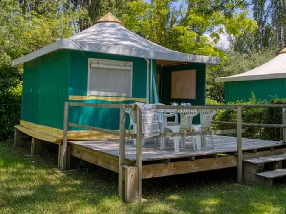 Campingplatz am Lac de Groléjac