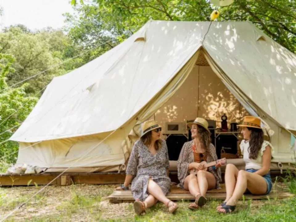 Campingplatz Domaine d'Anglas-