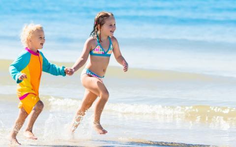 Campinganlagen am Meer