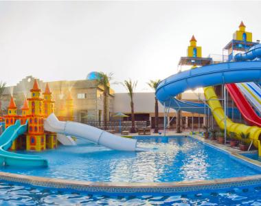 Campsites with water park