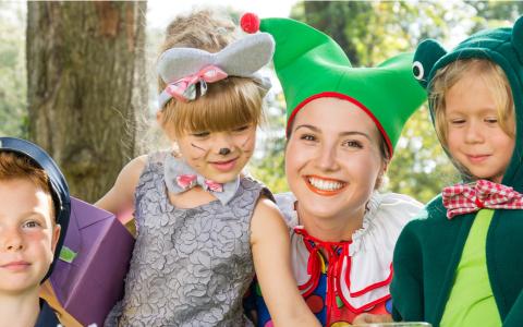Campinganlagen mit Animation
