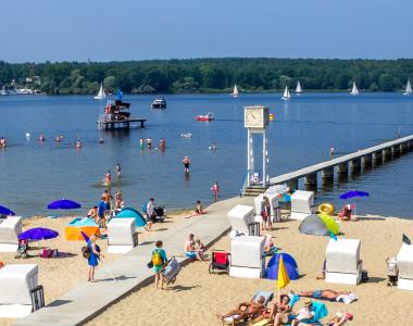 Campinganlagen am Wasser