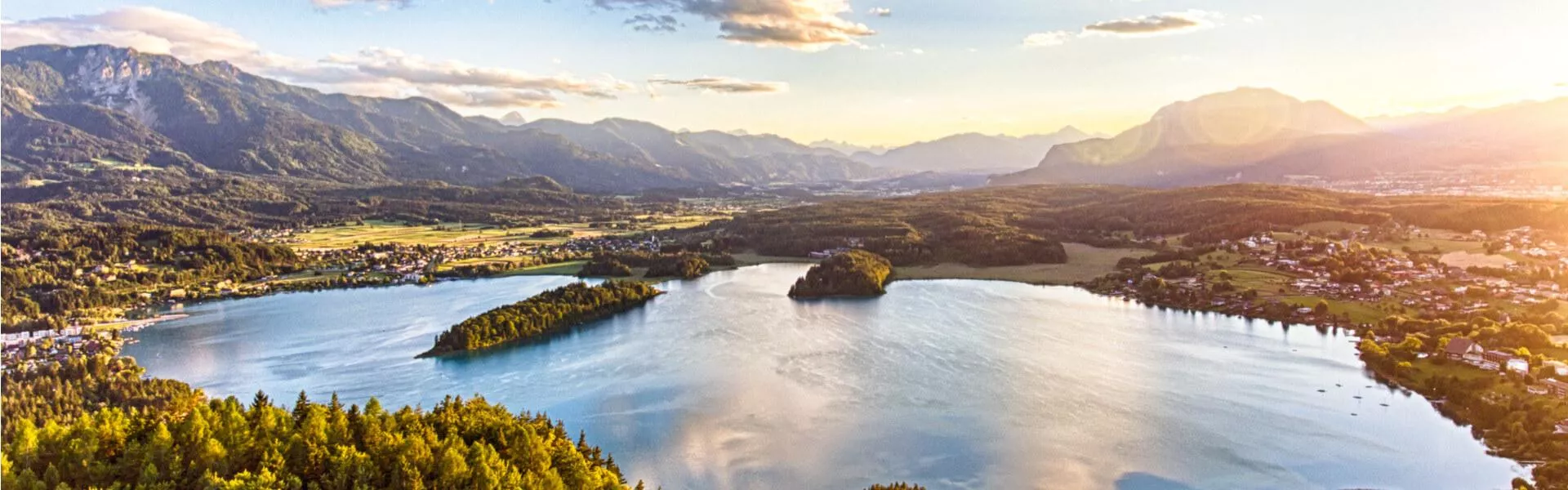 Vacances en camping au bord du lac Faakersee en Autriche