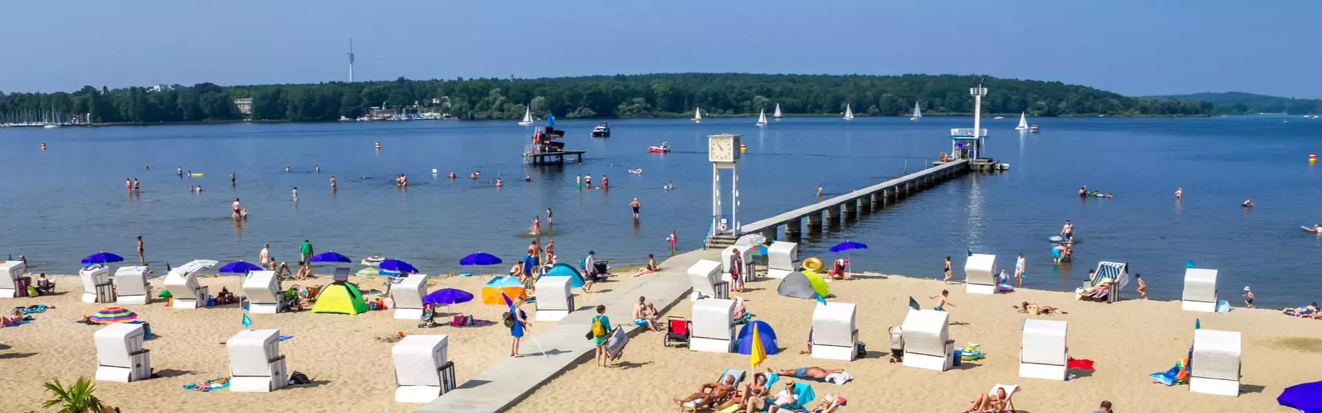 Campsite by the water