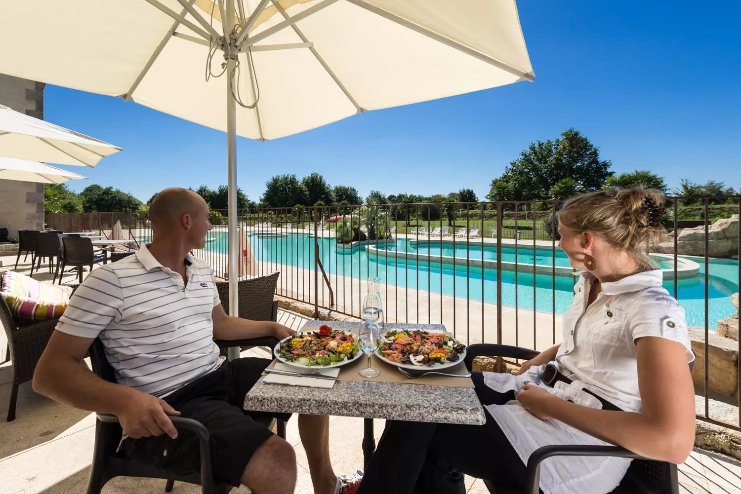 Campingplatz Domaine de L'Orangerie de Lanniron-