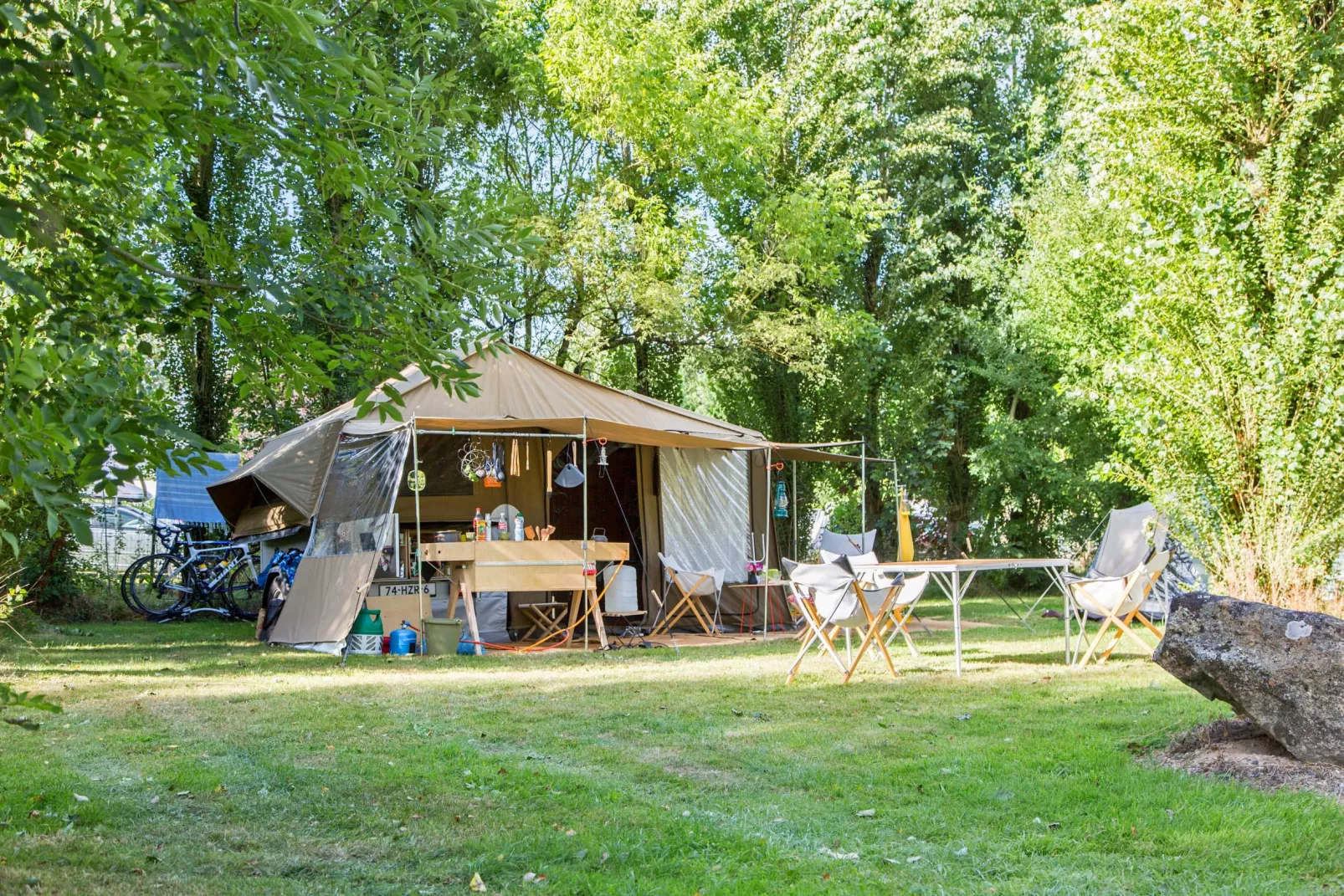 Campingplatz Les Tournesols