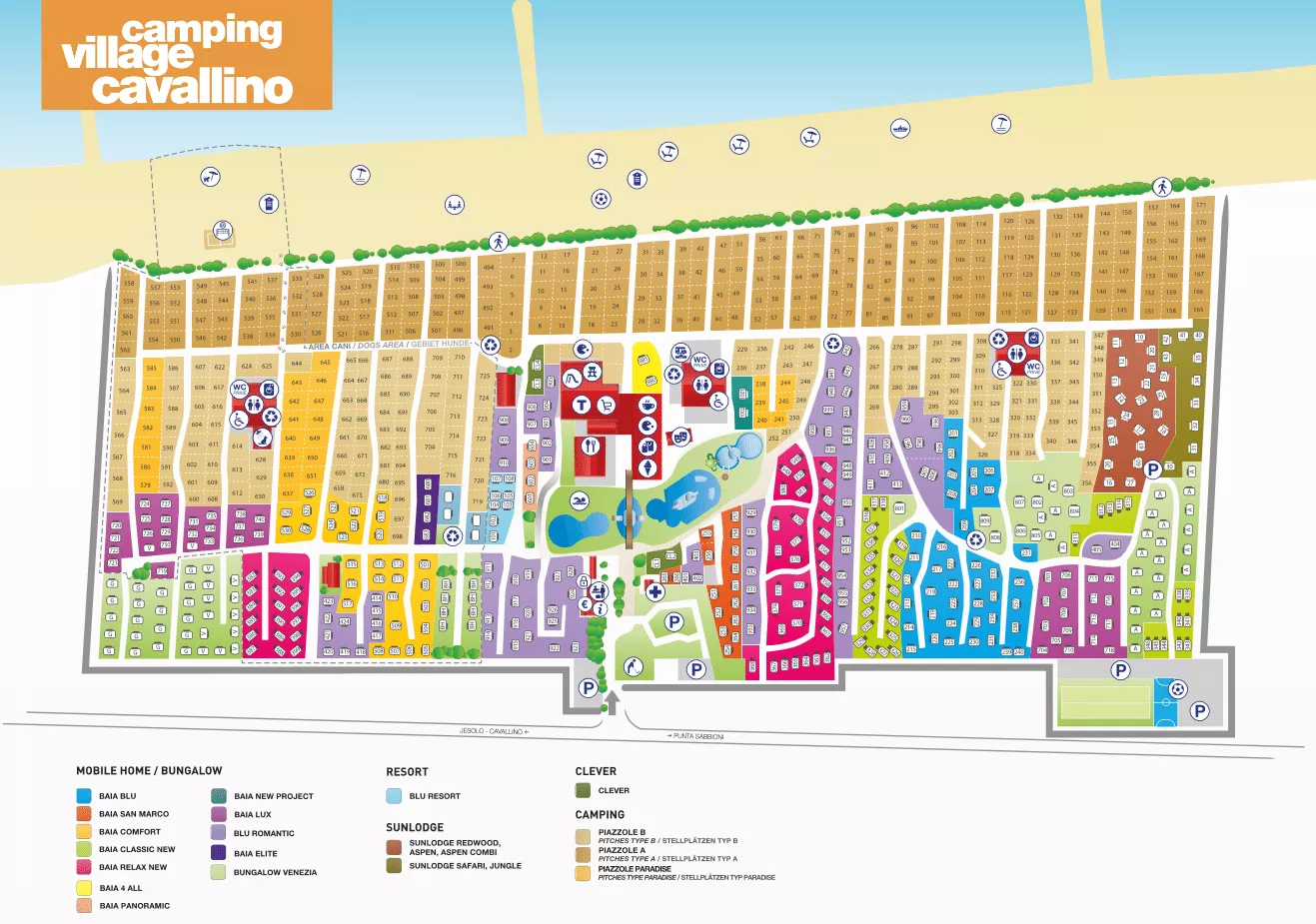 Campingdorf Cavallino-