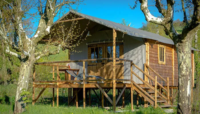 Camping Entspannung und Plätschern-