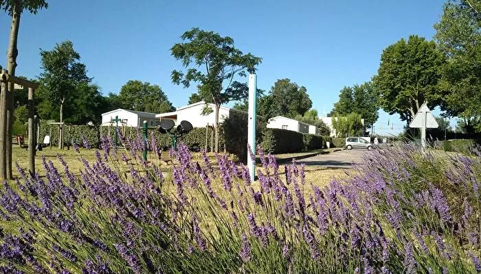 Campingplatz an der Durance