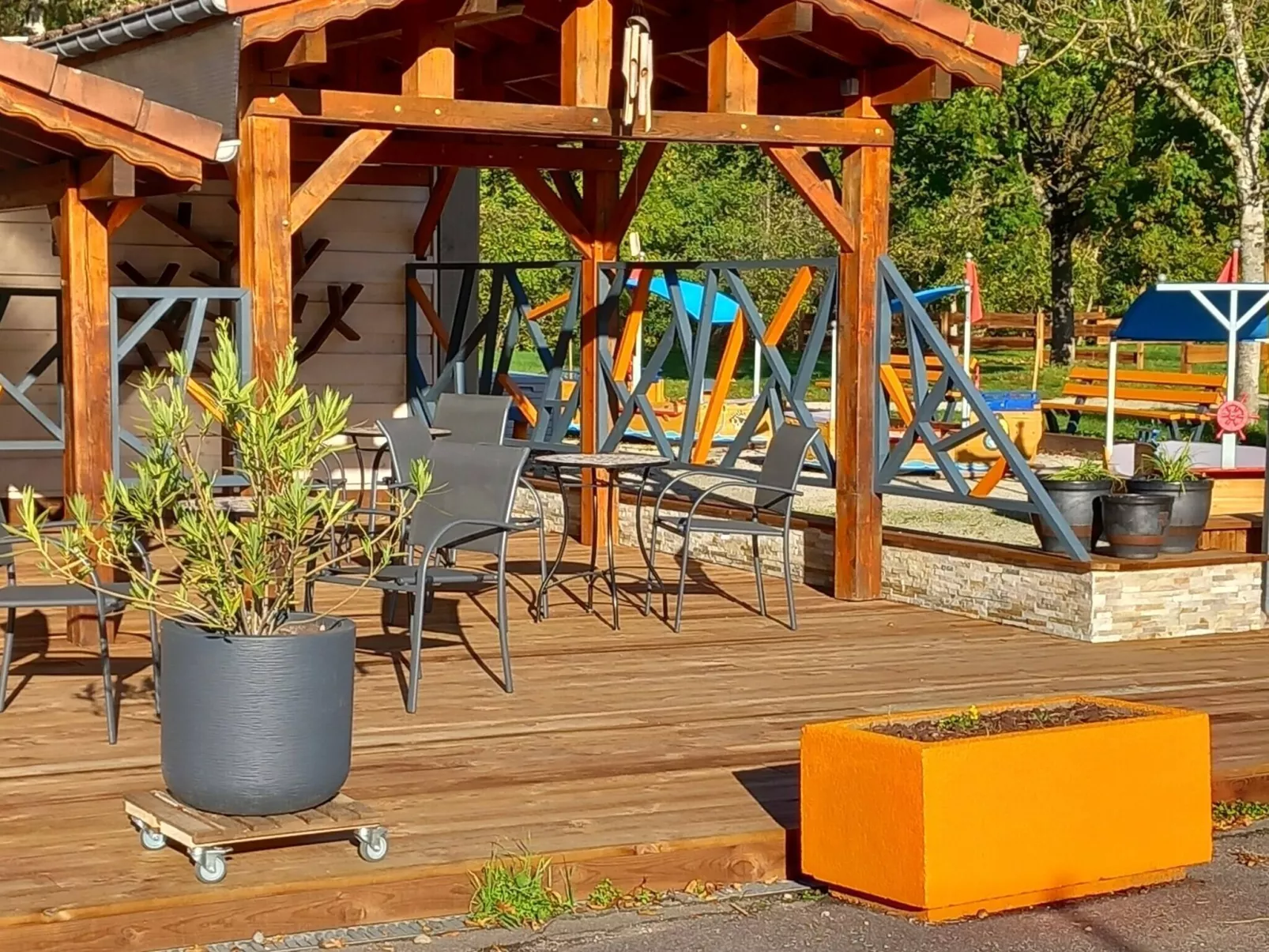 Campingplatz L'île aux mille Charmes