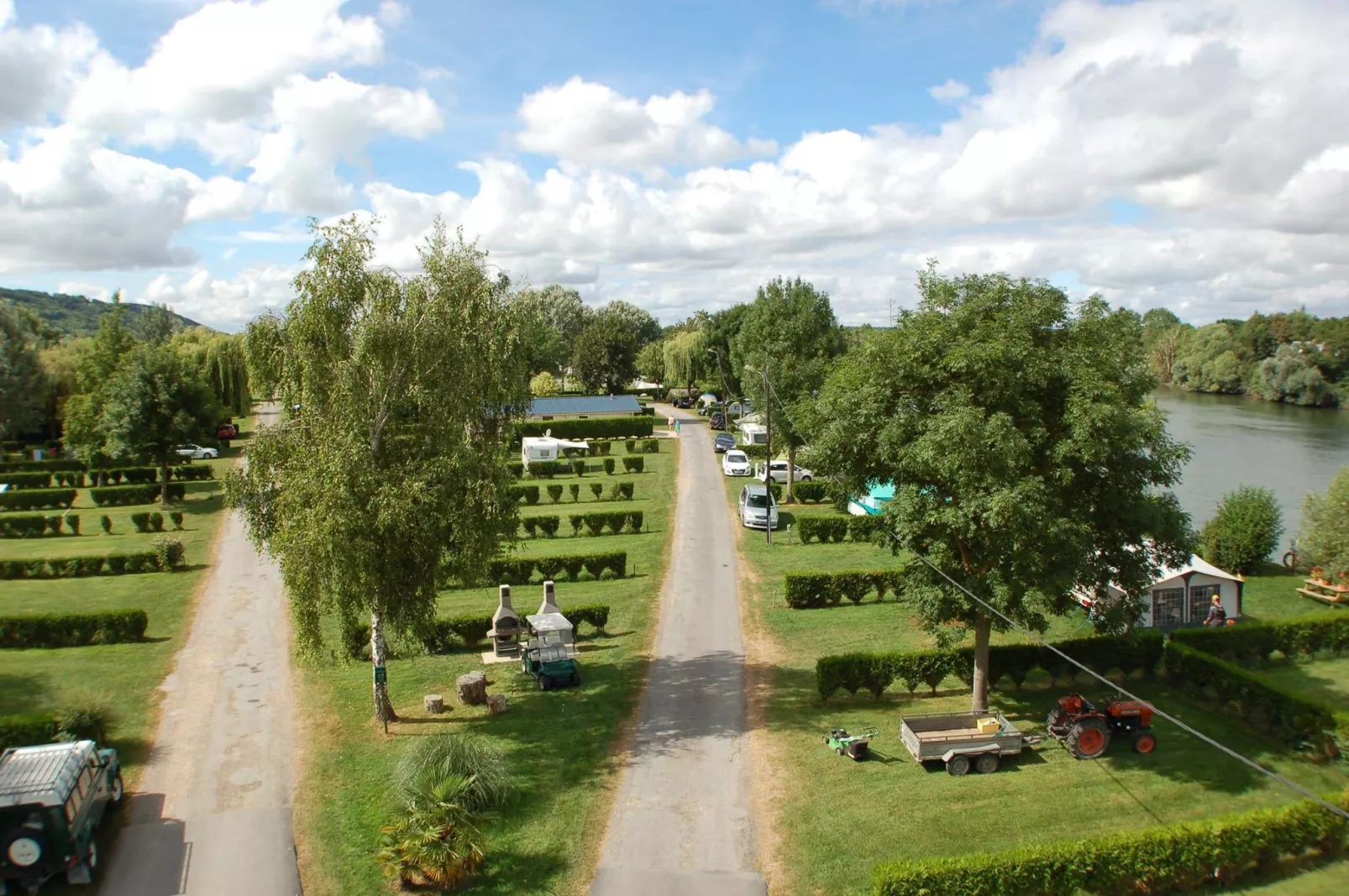 Flower Camping der Insel der Drei Könige