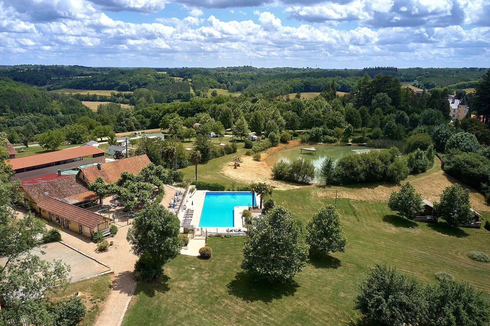 Campingplatz Lestaubière-