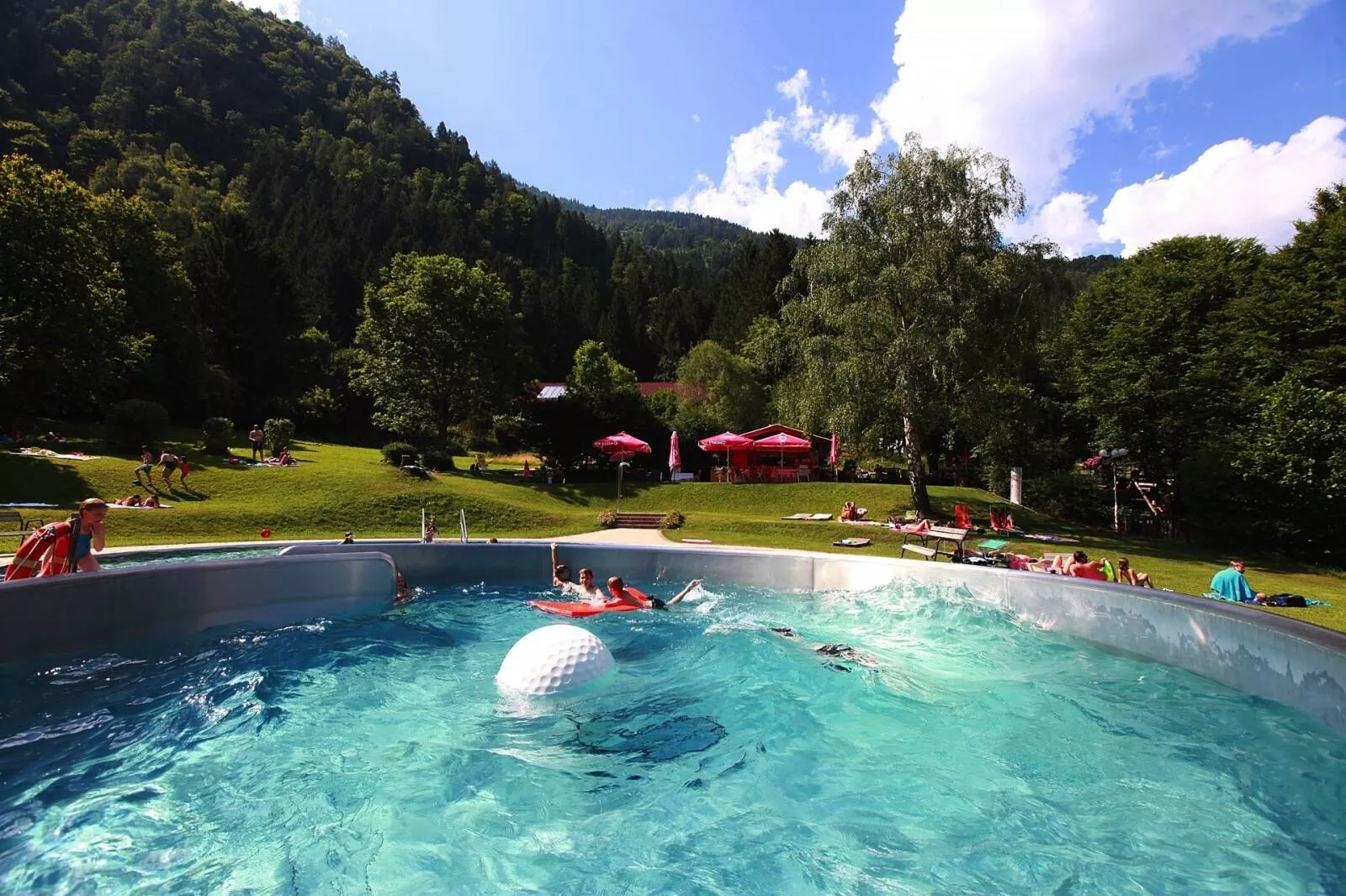 Drau-Campingplatz Sachsenburg-